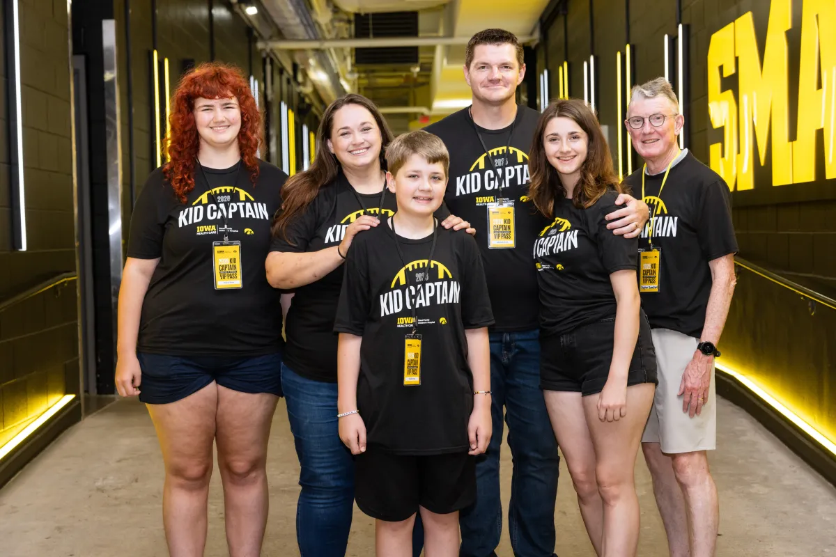 Charlie Price and his family.