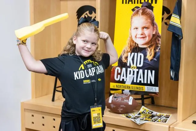  Kids Day at Kinnick Stadium on Saturday, Aug. 15, 2026. 