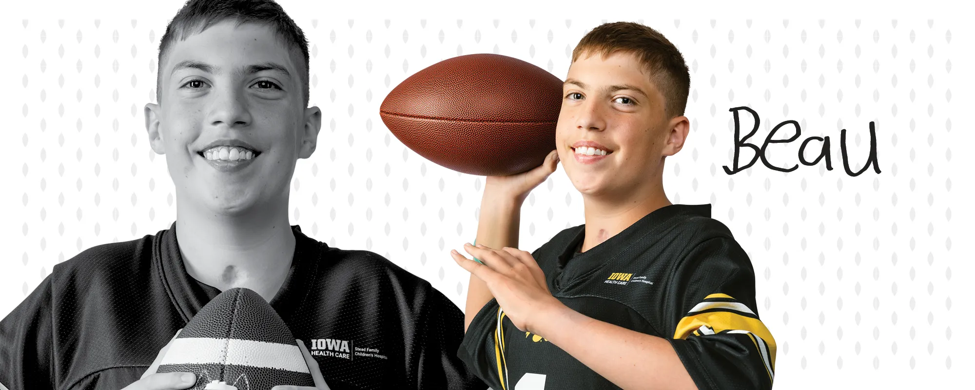 Kid Captain Beau Harvey