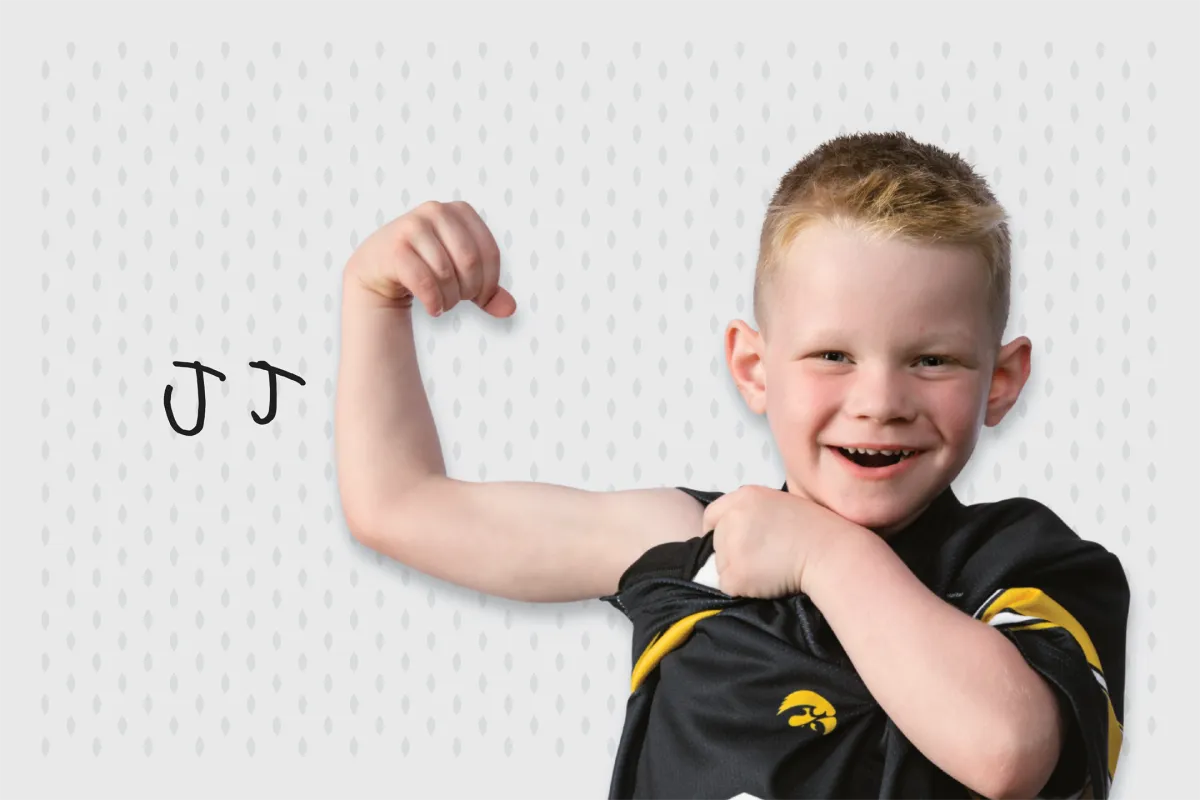 Kid Captain JJ ward