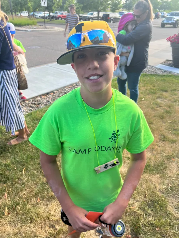 Kid Captain Beau Harvey
