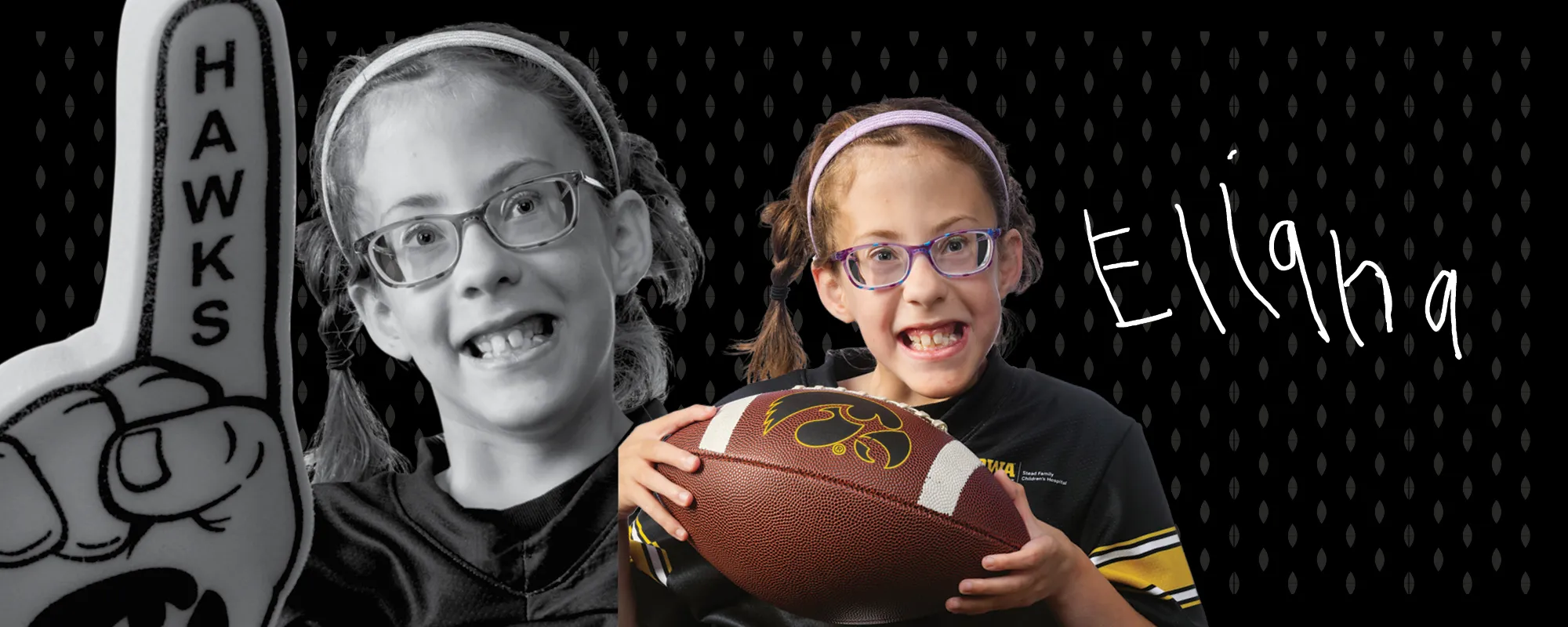 Kid captain Eliana Gaul