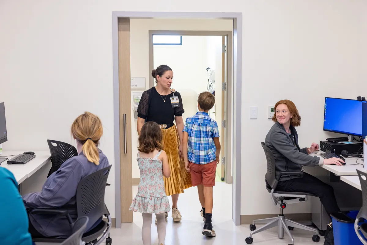 Rbbon cutting and opening event at the UI Health Care Tiffin, North Kimberlite Street Family Medicine clinic on Tuesday, Sept. 29, 2026.