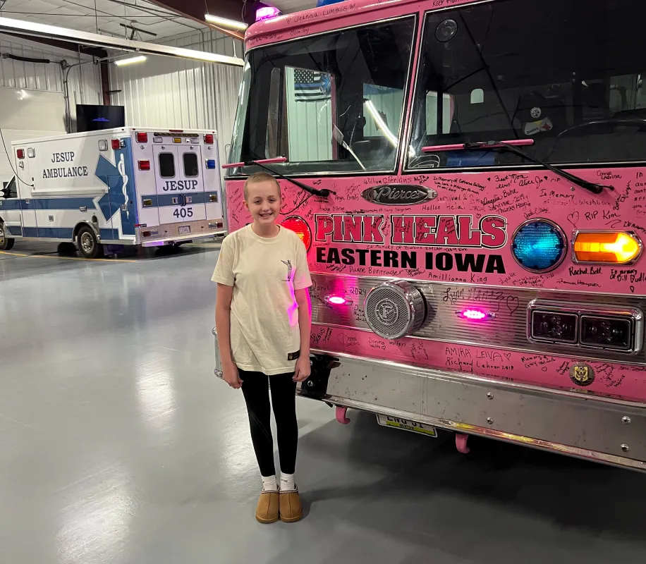 Kid Captain Kaelyn O’Brien