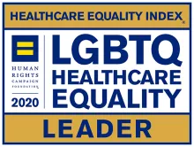 HEI Healthcare Equity Leader 2020 Badge