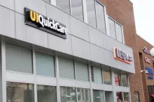 UI QuickCare location at Old Capitol Town Center - Building Exterior