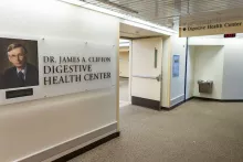Digestive Health Center entrance at UI Hospitals & Clinics