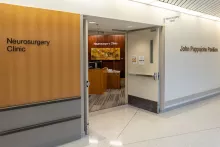 Neurosurgery Clinic entrance at UI Hospitals & Clinics