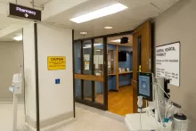 Pharmacy entrance at General Hospital