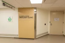 Interior image of the Urology Clinic main entrance at UI Hospitals & Clinics