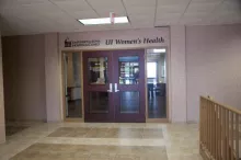 Interior photo of the women's health clinic in Davenport