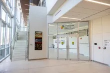 Pediatric Associates entrance at North Dodge