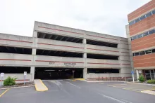 Plaza Parking Ramp wayfinding photo