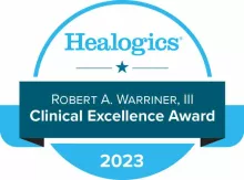 Healogics - Clinical Excellence Award - 2023 Logo