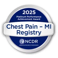 Chest Pain MI Registry Award