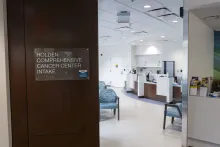 Entry space for the Cancer Center's Intake center