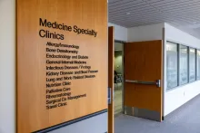 Medical Toxicology Clinic entrance