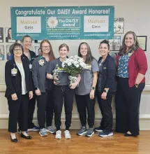 Madison Geis, RN and MICU staff