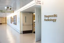 Diagnostic Radiology entrance, Medical Center University