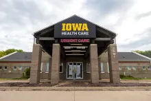 Office building at 2591 Holiday Road Coralville