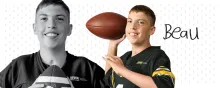 Kid Captain Beau Harvey