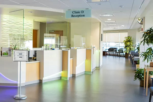 Clinic D wayfinding and directional image