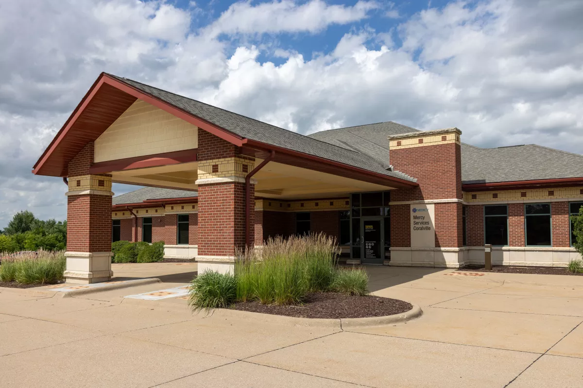 Exterior image of the Coralville Oakdale Road Location