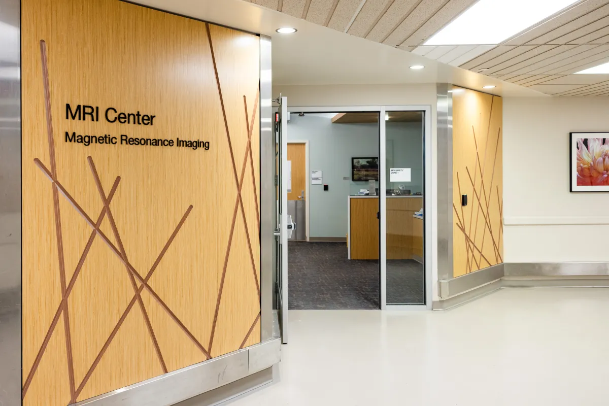 MRI Center UI Health Care entrance
