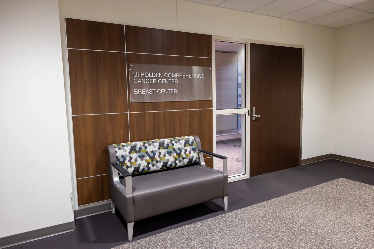 Entrance to the Breast Health Center
