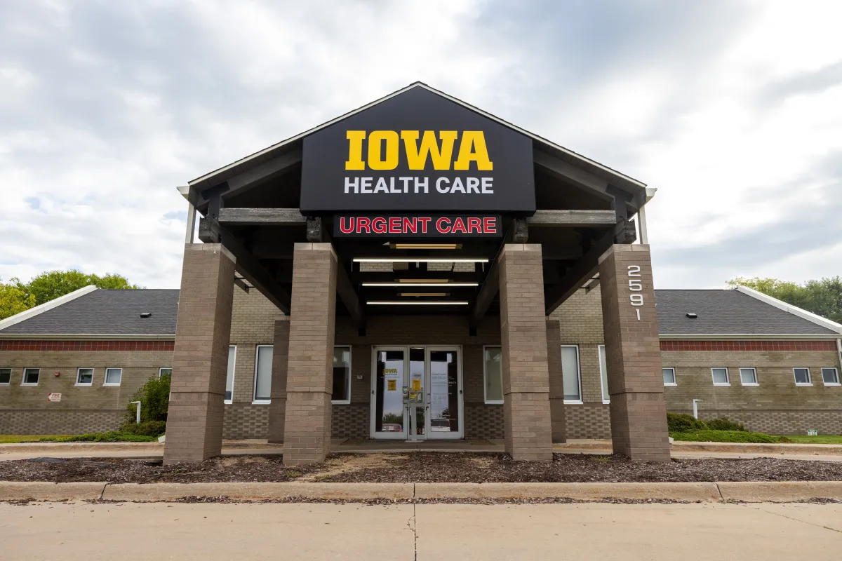 Office building at 2591 Holiday Road Coralville