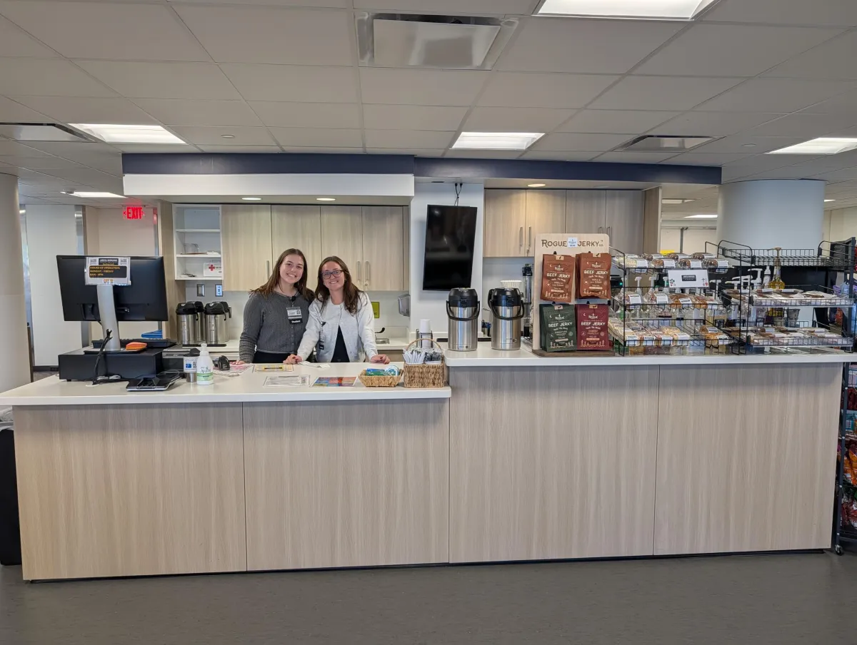 Newly remodeled Rooftop Cafe