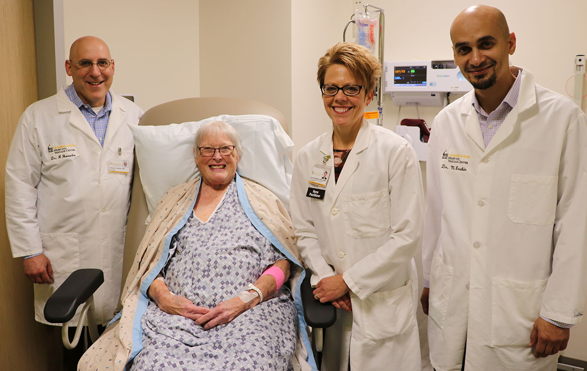 UI Heart and Vascular Center performs first-in-Iowa catheter-based ...