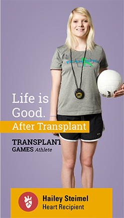 Hailey Steimel Transplant Games