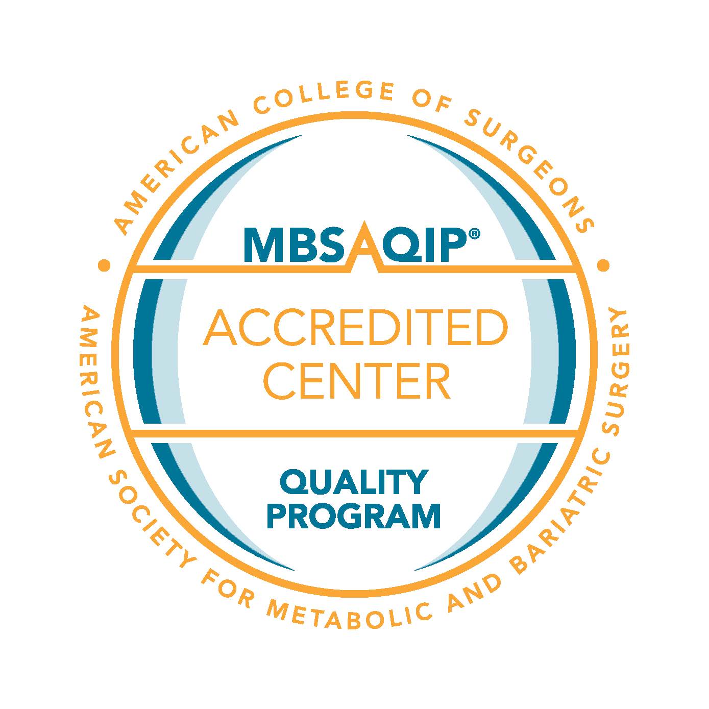 MBSAQIP Accredited – Comprehensive Center seal